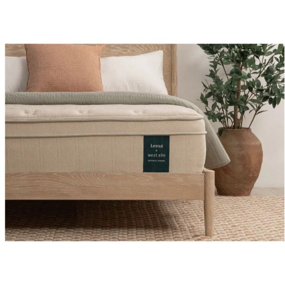 Leesa Natural Hybrid Mattress – King Size – Sanitized & Recompacted – Free Ship